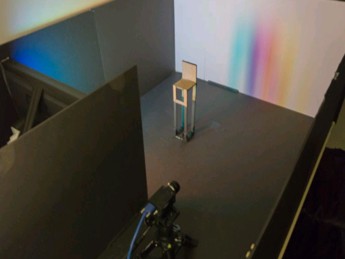 基于普通相機通過圖像重構算法把墻面當鏡面